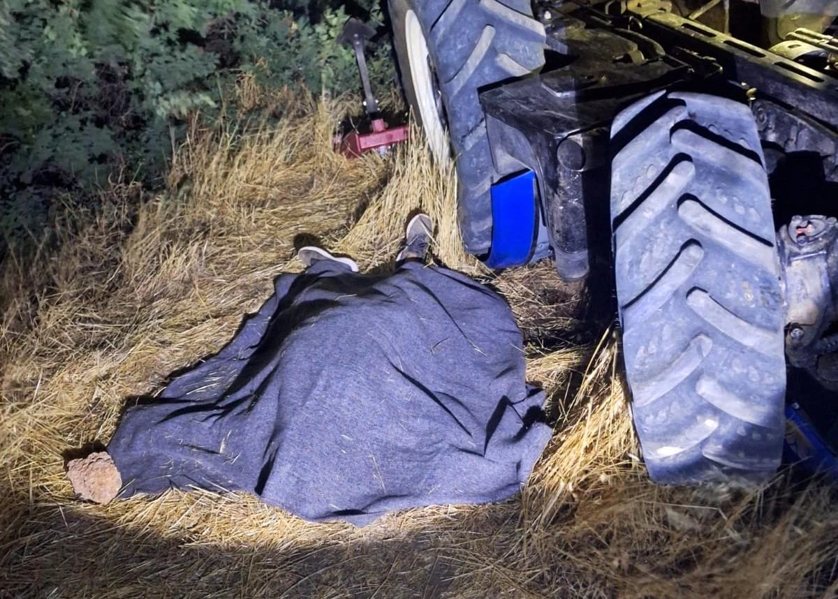 Adıyaman’da traktör devrildi, sürücü hayatını kaybetti